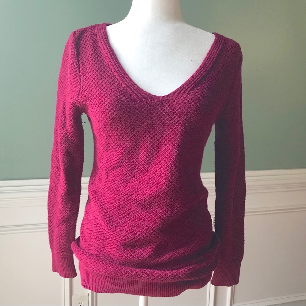 Maternity knit sweater